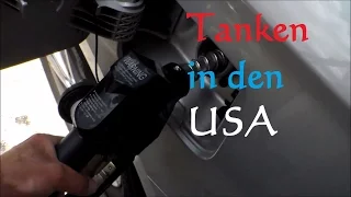 USA Rundreise: Auto tanken in den USA - Mietwagen tanken USA