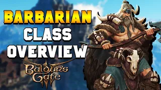 Baldur's Gate 3: Barbarian Class & Subclass Guide & Overview | BG3