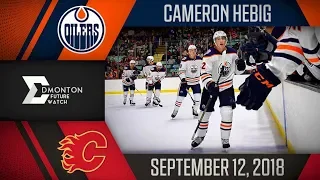 Cameron Hebig | One Goal vs Calgary | Sep. 12, 2018