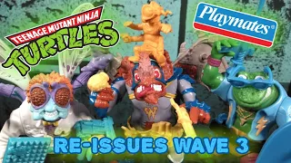 Teenage Mutant Ninja Turtles Re-issues Wave 3 Unboxing and Review from Playmates Toys