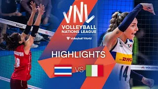 🇹🇭 THA vs. 🇮🇹 ITA - Highlights Week 3 | Women's VNL 2022