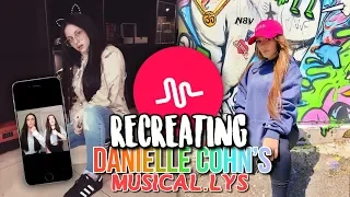 RECREATING DANIELLE COHN MUSICAL.LY'S. || HAYLOHAYLEY ||