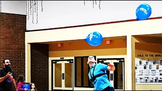 Longest Balloon Juggling w/Head - World Record