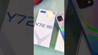 Vivo Y72 5G Mobile Unboxing #Vivo #5g #vivoy725g #shorts