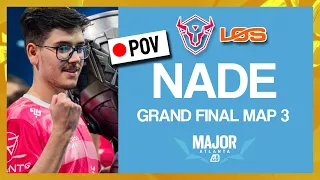 Nade POV | W7M v LOS | Map 3 Bank | Major Atlanta Grand Final