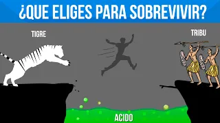 ¿QUE OPCIÓN ELIGES PARA SOBREVIVIR? RESPUESTAS IMPOSIBLES