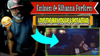 Eminem & Rihanna Perform “Love the Way You Lie & Not Afraid” at 2010 VMAs | MTV - Producer Reaction