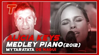 My Taratata - Nagui - Alicia Keys - Medley au piano (Live 2012)