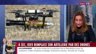 A sec, Kiev remplace son artillerie par des drones