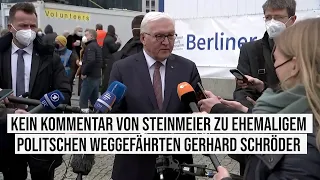 17.03.2022 #Berlin #Bundespräsident Steinmeier Kein Kommentar #Bundeskanzler Gerhard Schröder #Putin