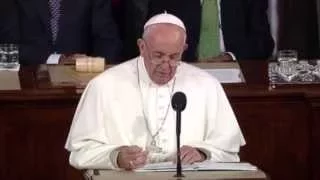 Pope Francis tells Congress the death penalty should be abolished