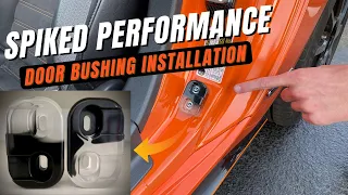 How to Install Door Bushings and Make them Fit PERFECTLY (+ Before/After Comparison!)