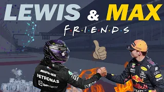 LEWIS Hamilton and MAX Verstappen being friends for 7 Minutes Straight