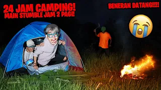 PERTAMAKALI CAMPING MAIN STUMBLE TEPAT JAM 00:08 MALAM!!! D4J4L DATANG, GA PERNAH SETAKUT INI!!!