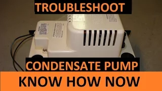 How to Troubleshoot a Condensate Pump