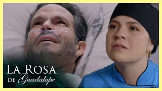 Lía le salva la vida a su padre sin importar que ha sido malo | La Rosa de Guadalupe 4/4 | Culpas...