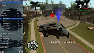 GTA SA in 3:07:30 any% speedrun