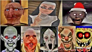 Game Weapon Battle #1 | The Twins Mr meat Granny Chapter 2 Evil nun 2 Granny &+