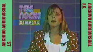 Telenoche UCTV (Canal 13) (Edición 12 de Febrero 1992) (incompleto)