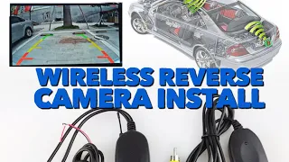 Alfa Romeo 4C Wireless Reverse Camera Install