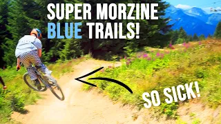 THESE SUPER MORZINE BLUE TRAILS ARE SICK! - ALPS DAY 8