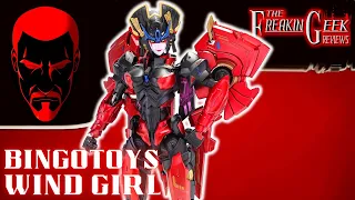 BingoToys WIND GIRL (Windblade) : EmGo's Transformers Reviews N' Stuff