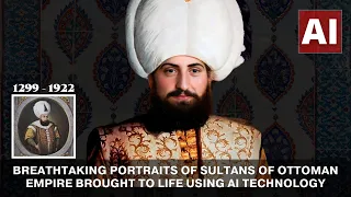 Breathtaking Portraits of Sultans Of Ottoman Empire Brought To Life Using AI Technology. Vol. 2