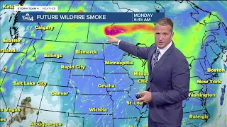 Canadian wildfire smoke filling southeastern Wisconsin skies