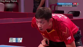 Highlights MATCH   Xu Xin    vs Zhou Kai   |   2020 Warm Up Matches for Tokyo Olympics  R32