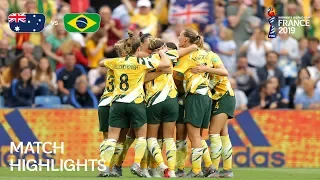 Australia v Brazil | FIFA Women’s World Cup France 2019 | Match Highlights