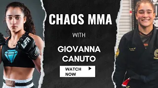 Giovanna Canuto talks reaction to fight being canceled and her goals in the sport!