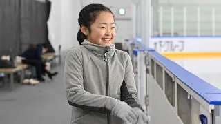 4回転ジャンプを12歳で成功　フィギュアスケート女子、次世代を担う新星・島田麻央選手