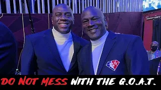 When Magic Johnson TRASH TALKED Michael Jordan | FRESH HIGHLIGHTS NBA