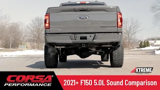 F150 Exhaust & F150 V8 Exhausts - LOUD | CORSA PERFOMANCE 2021 - 2022 Ford F150 Exhaust Systems