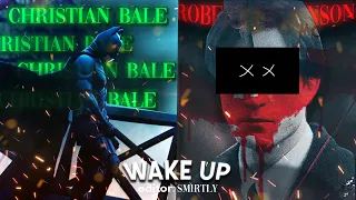 WAKE UP! - MoonDeity | Christian Bale x Robert Pattinson  ~ Batman Edit