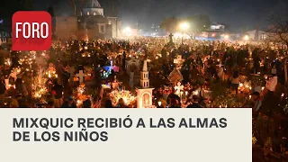 Día de Muertos en Mixquic 2022: así recibió a las almas de los pequeños - Las Noticias