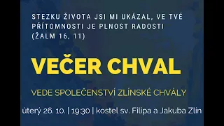 Večer chval - 26.10.2021 v 19:30