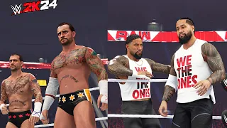 Double CM Punk vs The Usos – A Battle of Skill and Strategy