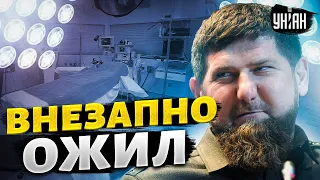 Распухшего Кадырова не узнать. Рамзанка внезапно ожил и записал срочное видеообращение