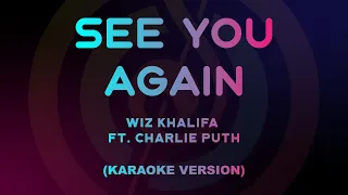 See You Again - Wiz Khalifa ft. Charlie Puth (Karaoke Version)