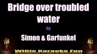 Karaoke  Bridge over troubled water - Simon & Garfunkel