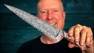 Making A $3000 Damascus Chef Knife