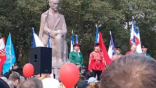 Митинг - протест в защиту образования на русском языке, Латвия, Рига, 15.09.2018. (файл 4)