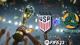 USA 🇺🇸 vs Australia 🇦🇺 - FIFA Women’s World Cup 2023 | FINALS | FIFA 23 🏆