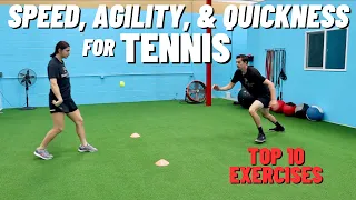 Quickness Training For Tennis | Speed And Agility Exercises For Tennis