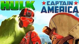 Play As HULK And CAPTAIN AMERICA in Virtual Reality! (Marvel Powers United VR)