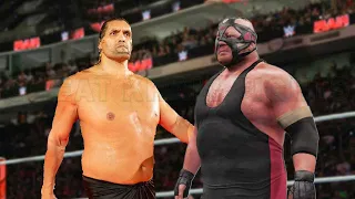 Great Khali vs Vader Match