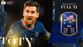 98 TOTY MESSI PLAYER REVIEW | FIFA 22 Ultimate Team