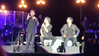 My video 2nd row: Delilah & My Way, Il Volo, Torre del Lago, 24 July 2022.