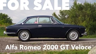 SOLD - Alfa Romeo 2000 GT Veloce (1972)